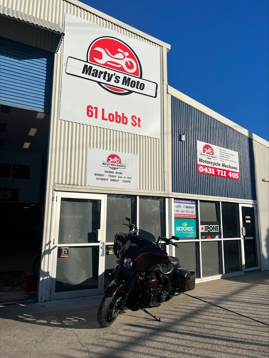 Martys Moto Pty Ltd | 61 Lobb St, Churchill QLD 4305, Australia | Phone: 0431 711 405