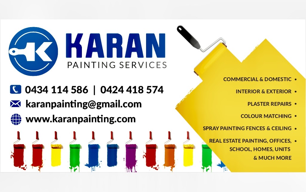 Karan Painting Service | painter | 1/18 Grandview St, Glenroy VIC 3046, Australia | 0434114586 OR +61 434 114 586
