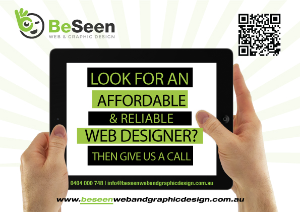 BeSeen Web and Graphic Design |  | 1/19 Elvire Pl, Palmerston ACT 2913, Australia | 0404000748 OR +61 404 000 748