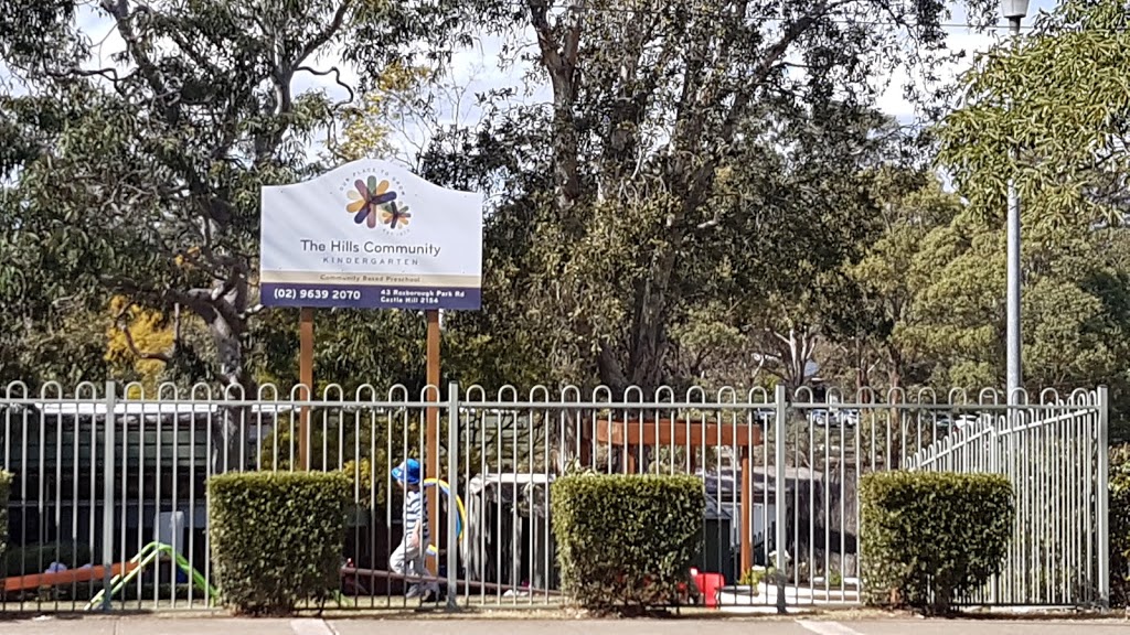 The Hills Community Kindergarden | school | 43 Roxborough Park Rd, Castle Hill NSW 2154, Australia | 0296392070 OR +61 2 9639 2070