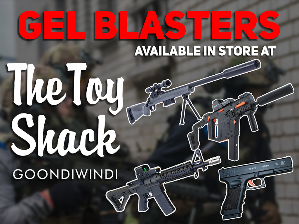 Toy Shack - Tactoys Gel Blasters | store | 1/27 Marshall St, Goondiwindi QLD 4390, Australia | 0746713673 OR +61 7 4671 3673