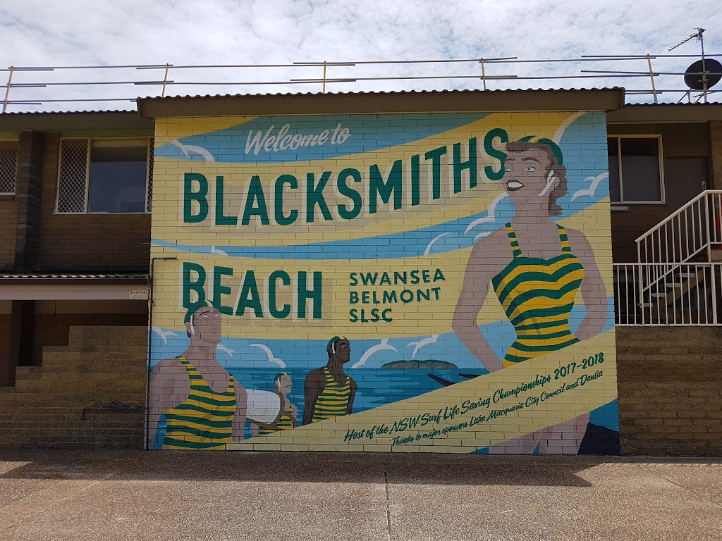 Swansea Belmont Surf Life Saving Club |  | 118 Ungala Rd, Blacksmiths NSW 2281, Australia | 0249721642 OR +61 2 4972 1642