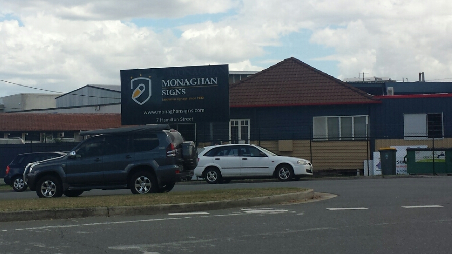 MONAGHAN SIGNS PTY LTD | 7 Hamilton St, Northgate QLD 4013, Australia | Phone: (07) 3260 5177