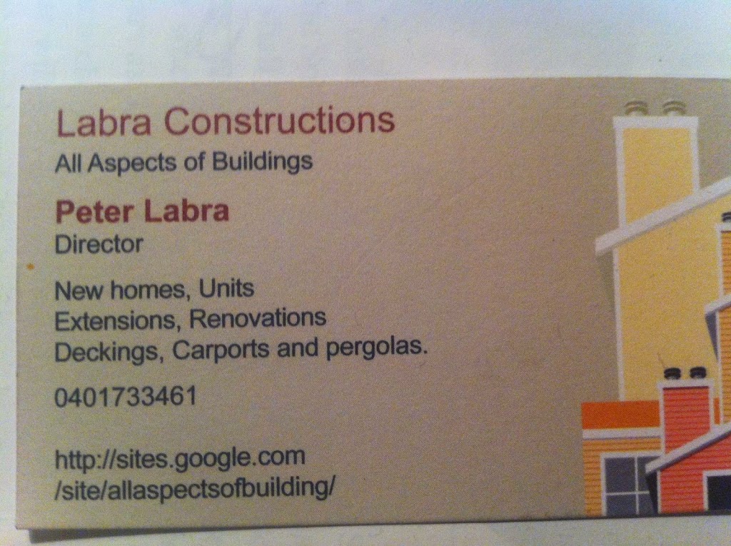 Labra Constructions | home goods store | 45 Lexton Dr, Langawarrin VIC 3910, Australia | 0397759696 OR +61 3 9775 9696