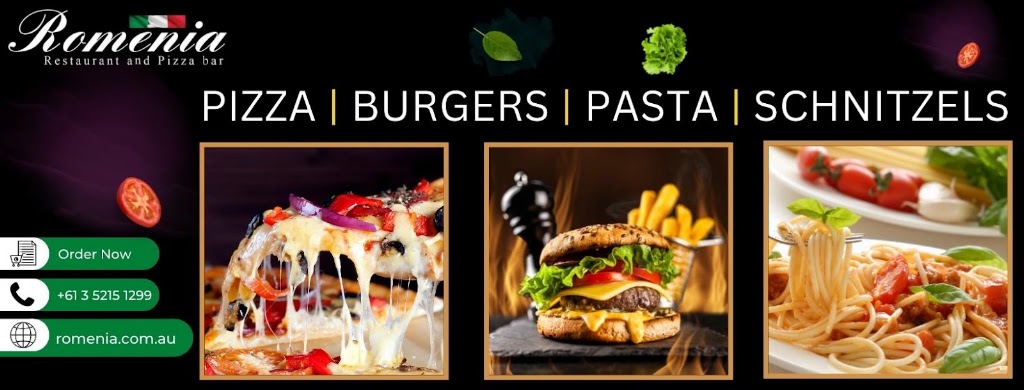 Romenia Restaurant and Pizza Bar | 25 McCurdy Rd, Herne Hill VIC 3218, Australia | Phone: (03) 5215 1299
