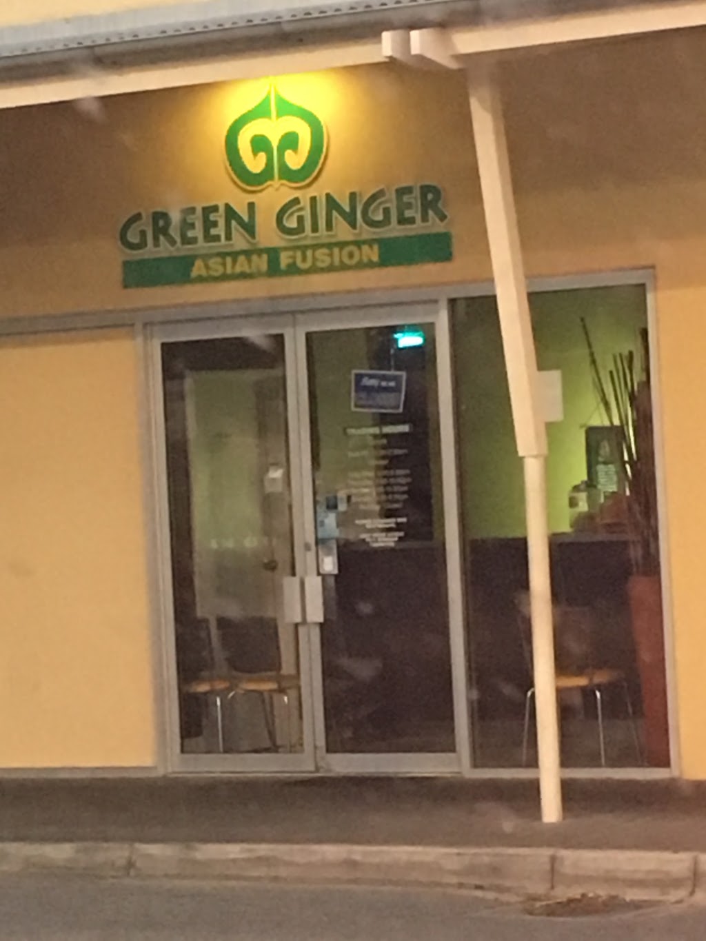 Green Ginger | 3/1 Aeolian Dr, Golden Grove SA 5125, Australia | Phone: (08) 8251 5577