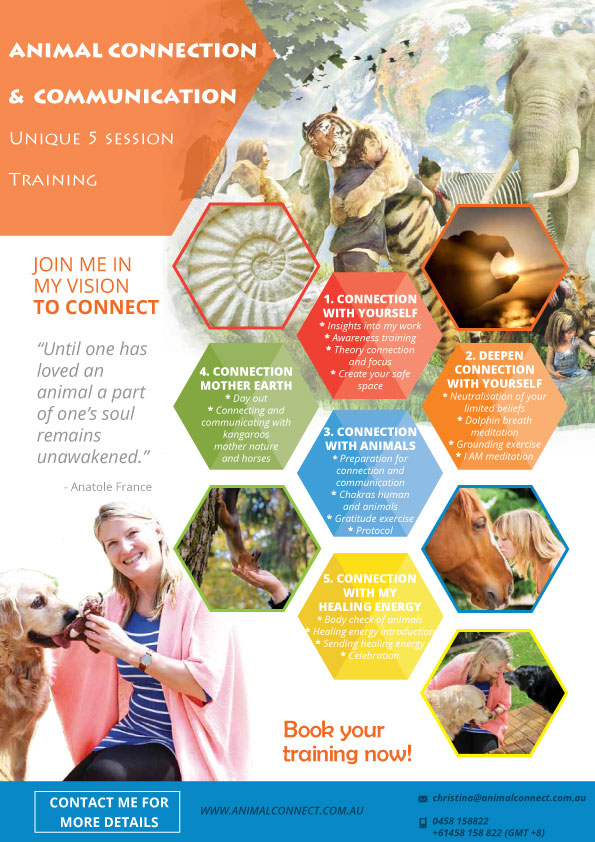 Animal Connect - Communication, Healing | 45 Weymouth Blvd, Quinns Rocks WA 6030, Australia | Phone: 0458 158 822