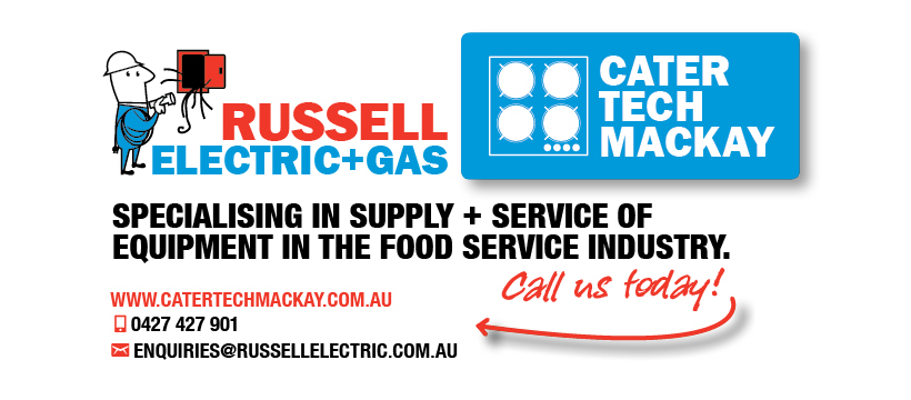 Russell Electric & Gas / Cater Tech Mackay | 320 Pleystowe School Rd, Mackay QLD 4740, Australia | Phone: 0427 427 901
