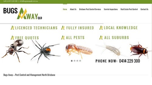 Bugs Away Qld Pty Ltd | home goods store | 63 Forest Ridge Dr, Narangba QLD 4504, Australia | 0414229300 OR +61 414 229 300