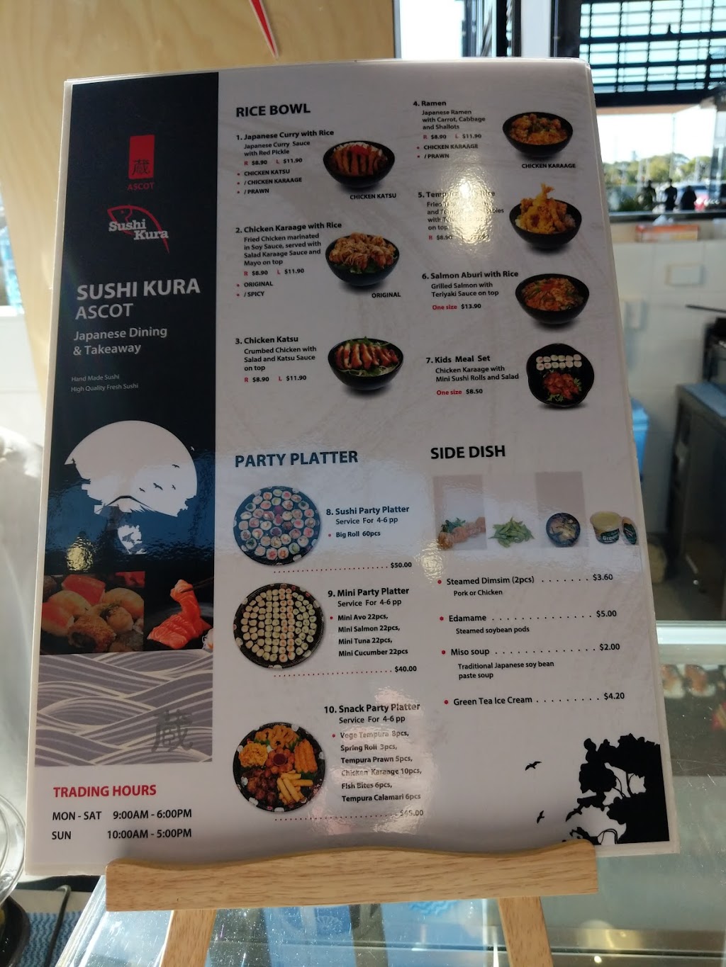 Sushi Kura | restaurant | 188 Nudgee Rd, Ascot QLD 4007, Australia