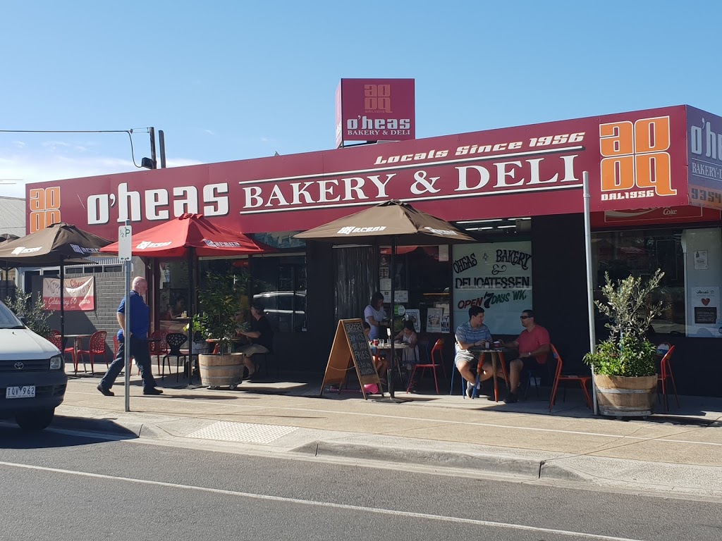 OHeas Bakery & Deli | bakery | 203-205 OHea Street, Coburg VIC 3058, Australia | 0393548070 OR +61 3 9354 8070