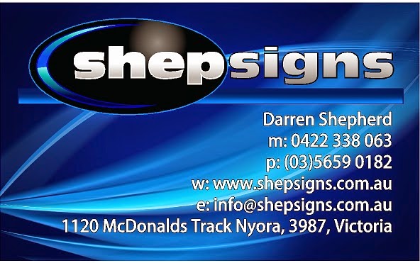 Shep Signs | store | 1120 McDonalds Track, Nyora VIC 3987, Australia | 0356690182 OR +61 3 5669 0182