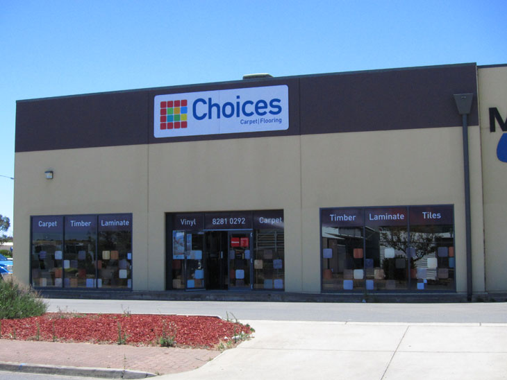 Choices Flooring | Parafield Airport, 17 Lawrence Hargrave Way, Parafield SA 5106, Australia | Phone: (08) 8281 0292