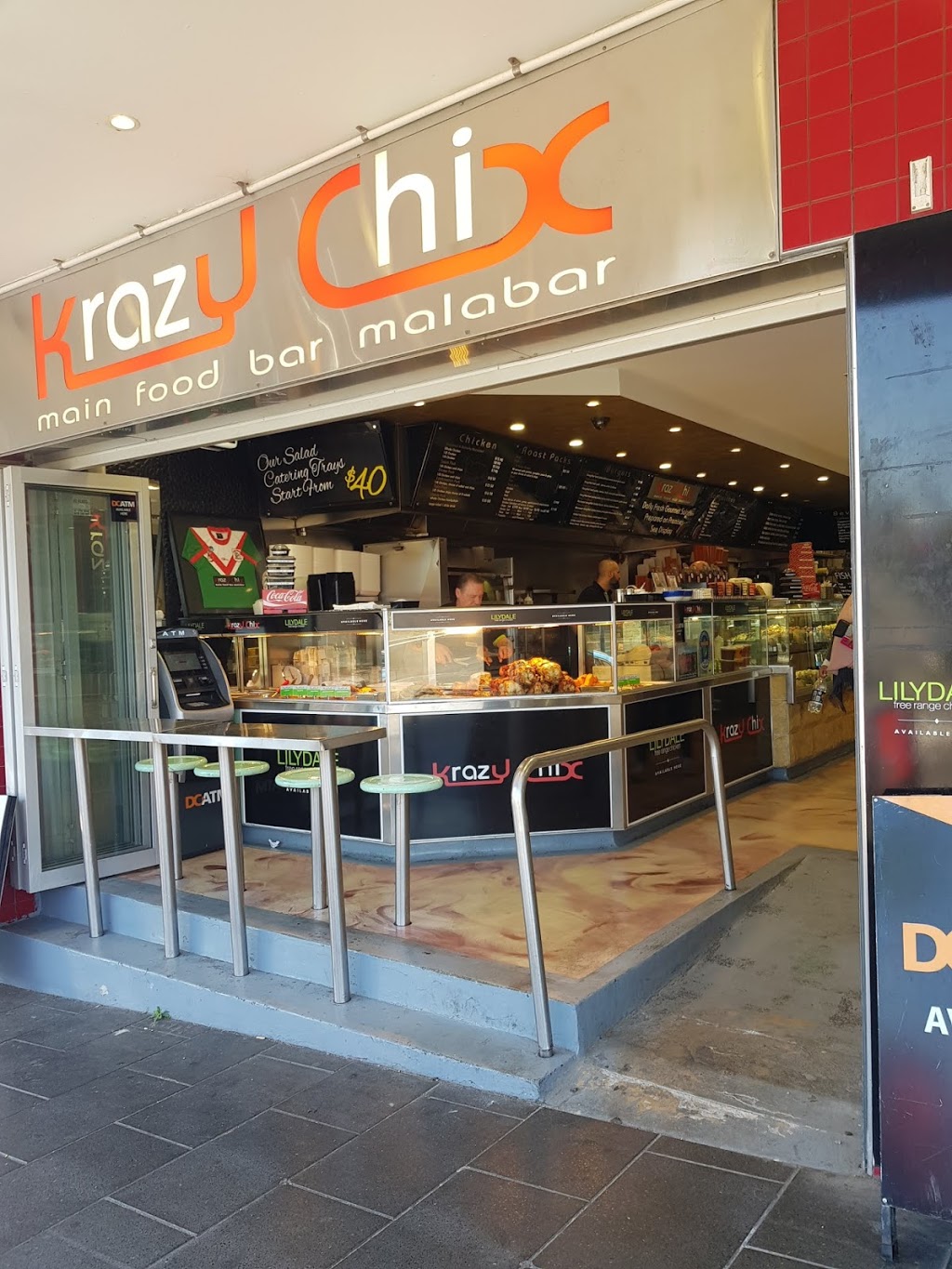 Krazy Chix Main Food Bar Malabar | restaurant | 3/1214 Anzac Parade, Malabar NSW 2036, Australia | 0296614338 OR +61 2 9661 4338