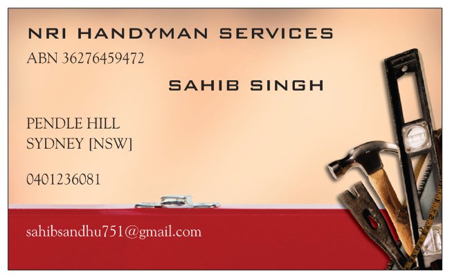 Nri handyman services | general contractor | 22 Larkin St, Marsden Park NSW 2765, Australia | 0401236081 OR +61 401 236 081
