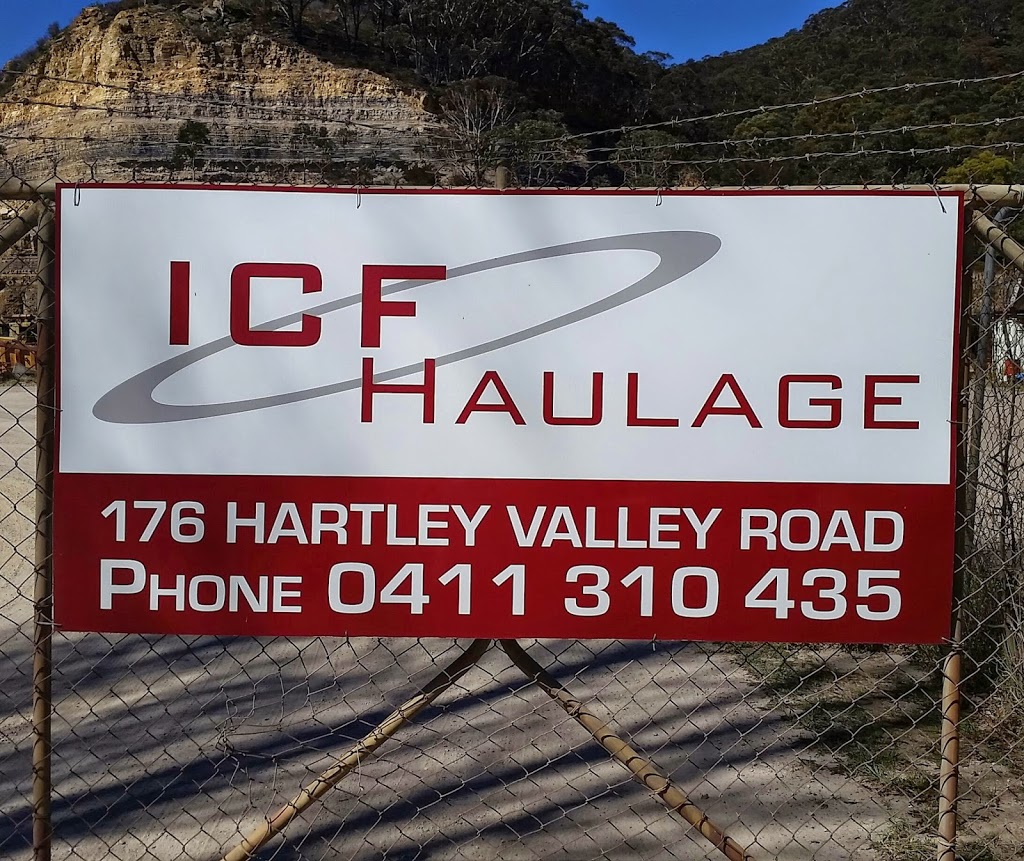 ICF HAULAGE | 176 Hartley Valley Rd, Corney Town NSW 2790, Australia | Phone: 0411 310 435