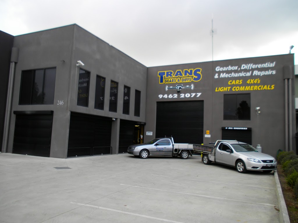 Trans Gears & Diffs | car repair | 246 Wolseley Pl, Thomastown VIC 3074, Australia | 0394622077 OR +61 3 9462 2077