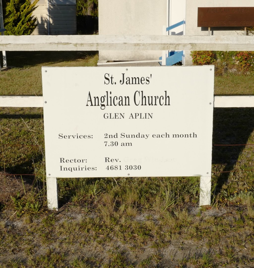 Saint James Anglican Church | church | 32 Glen Aplin Dr, Glen Aplin QLD 4381, Australia | 49813030 OR +61 49813030