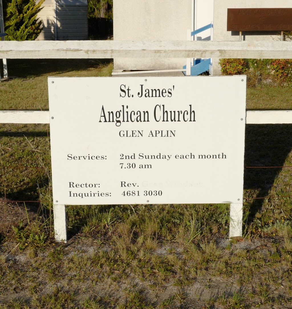 Saint James Anglican Church | 32 Glen Aplin Dr, Glen Aplin QLD 4381, Australia | Phone: 49813030