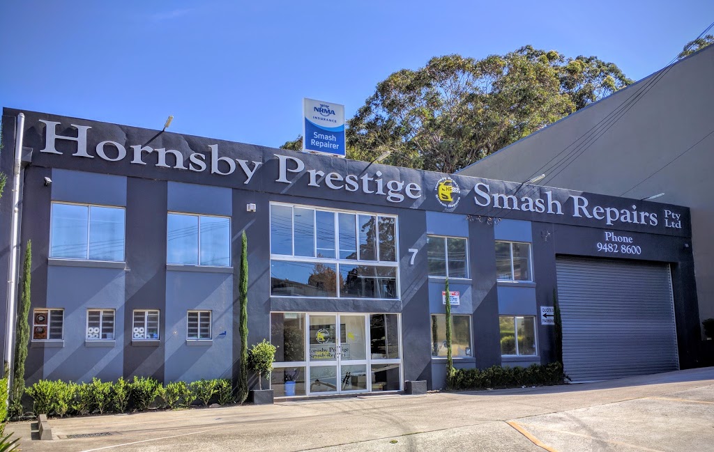 Hornsby Prestige Smash Repairs | car repair | 7 Kelray Pl, Asquith NSW 2077, Australia | 0294828600 OR +61 2 9482 8600