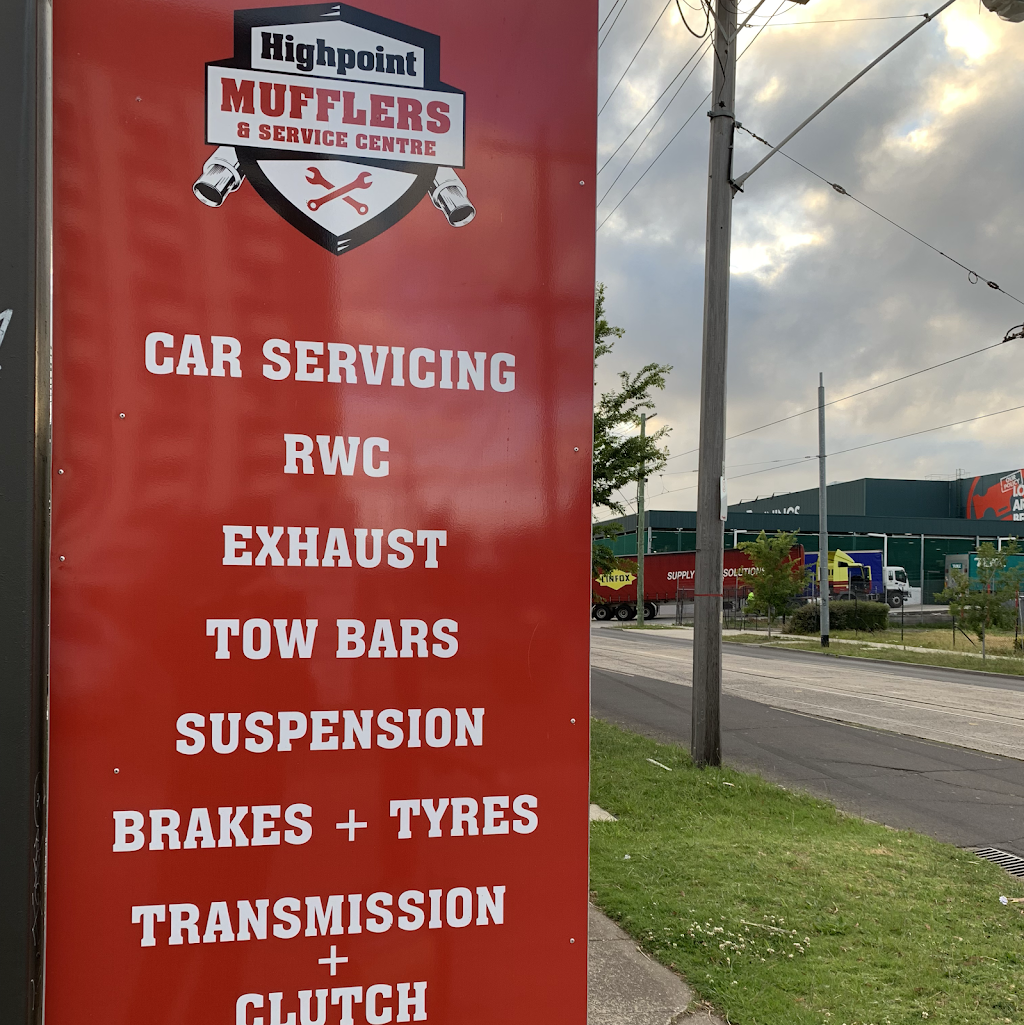 Highpoint Mufflers & Service Centre | 32A Williamson Rd, Maribyrnong VIC 3032, Australia | Phone: (03) 9318 6688