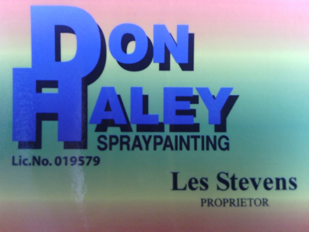 Les Stevens t/as Don Haley Spray Painting | 38 Pringle Rd, Fernhill NSW 2519, Australia | Phone: 0407 788 548