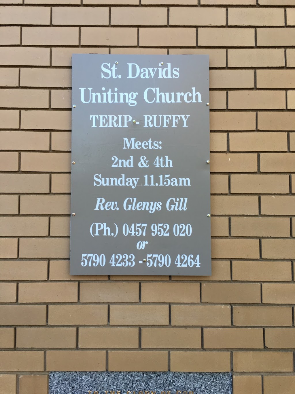 St. Davids United Church | church | 200 Ruffy Rd, Ruffy VIC 3666, Australia