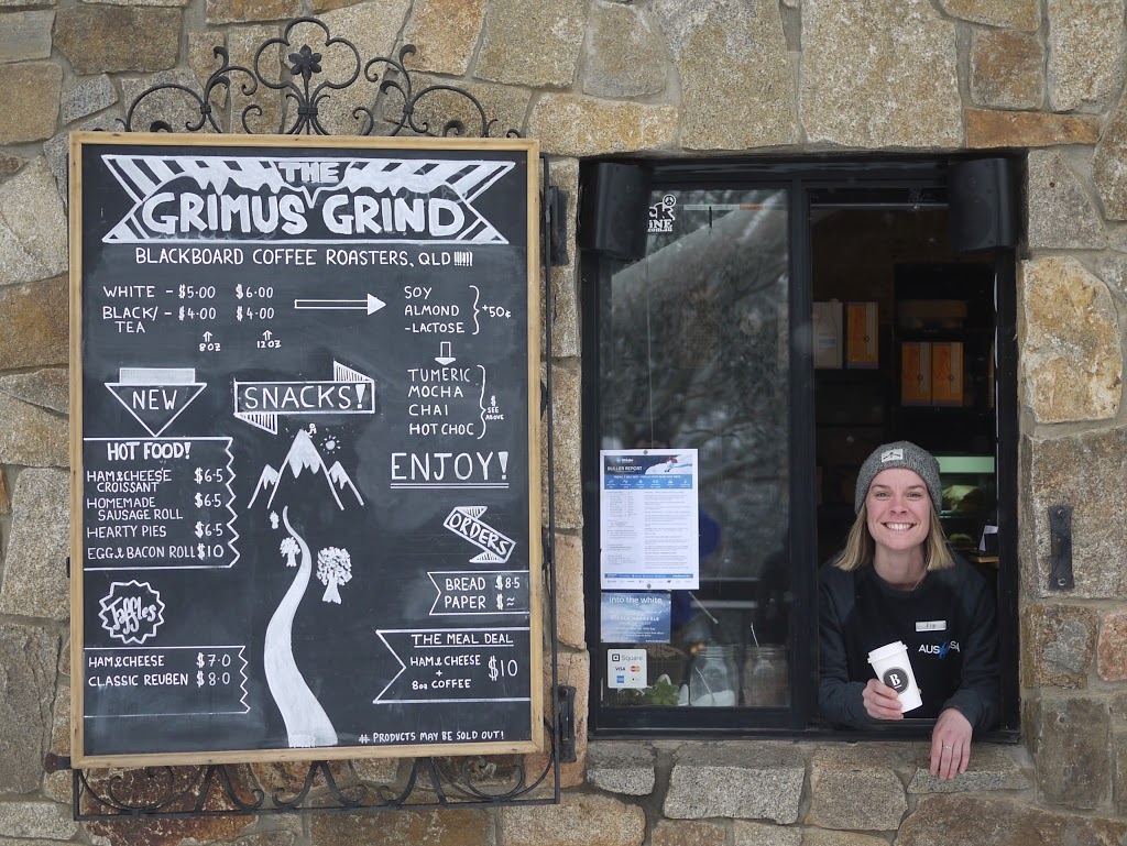 The Grimus Grind | cafe | 5 Breathtaker Rd, Mount Buller VIC 3723, Australia | 0357776396 OR +61 3 5777 6396