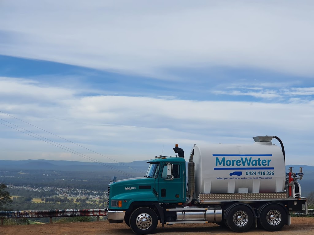 MoreWater, Hunter Valley Water Cartage | 29 Pokolbin St, Kearsley NSW 2325, Australia | Phone: 0424 418 326