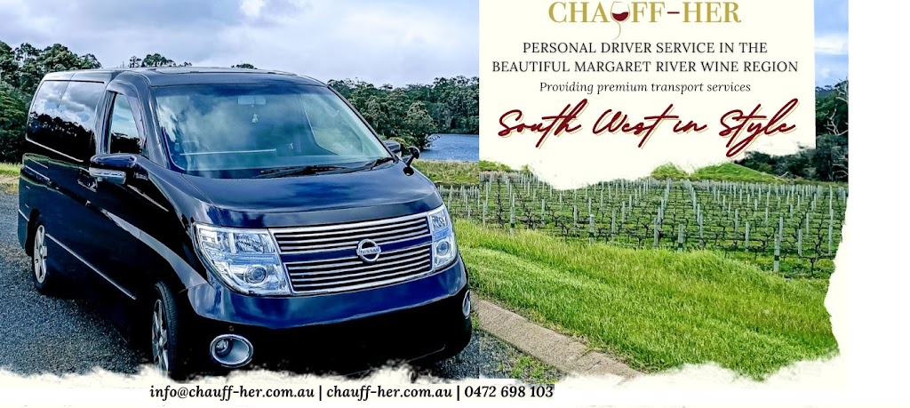 Chauff-Her |  | 1 Biddle Rd, Yallingup WA 6282, Australia | 0472698103 OR +61 472 698 103