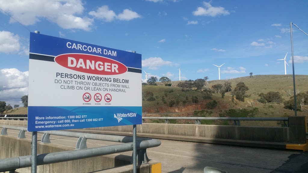 Carcoar Dam | tourist attraction | Carcoar Dam Rd, Carcoar NSW 2791, Australia
