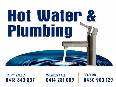 McLaren Vale Hot Water & Plumbing | plumber | LOT 11 Chalk Hill Rd, McLaren Vale SA 5171, Australia | 0415845310 OR +61 415 845 310