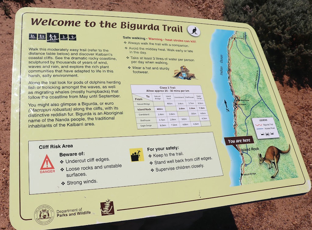 Bigurda Trail | tourist attraction | Kalbarri National Park, Kalbarri WA 6536, Australia | 0899371104 OR +61 8 9937 1104