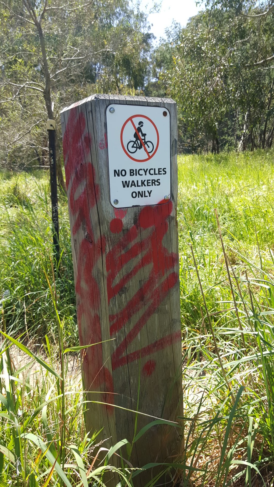 No bicycles Walkers only | park | Unnamed Road, Kew VIC 3101, Australia