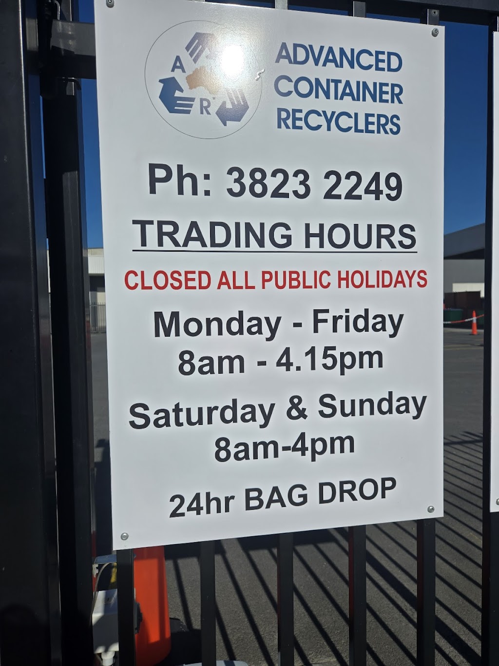 Containers For Change - TOMRA Recycling Centre Tingalpa | 308 New Cleveland Rd, Tingalpa QLD 4173, Australia | Phone: 1300 118 888