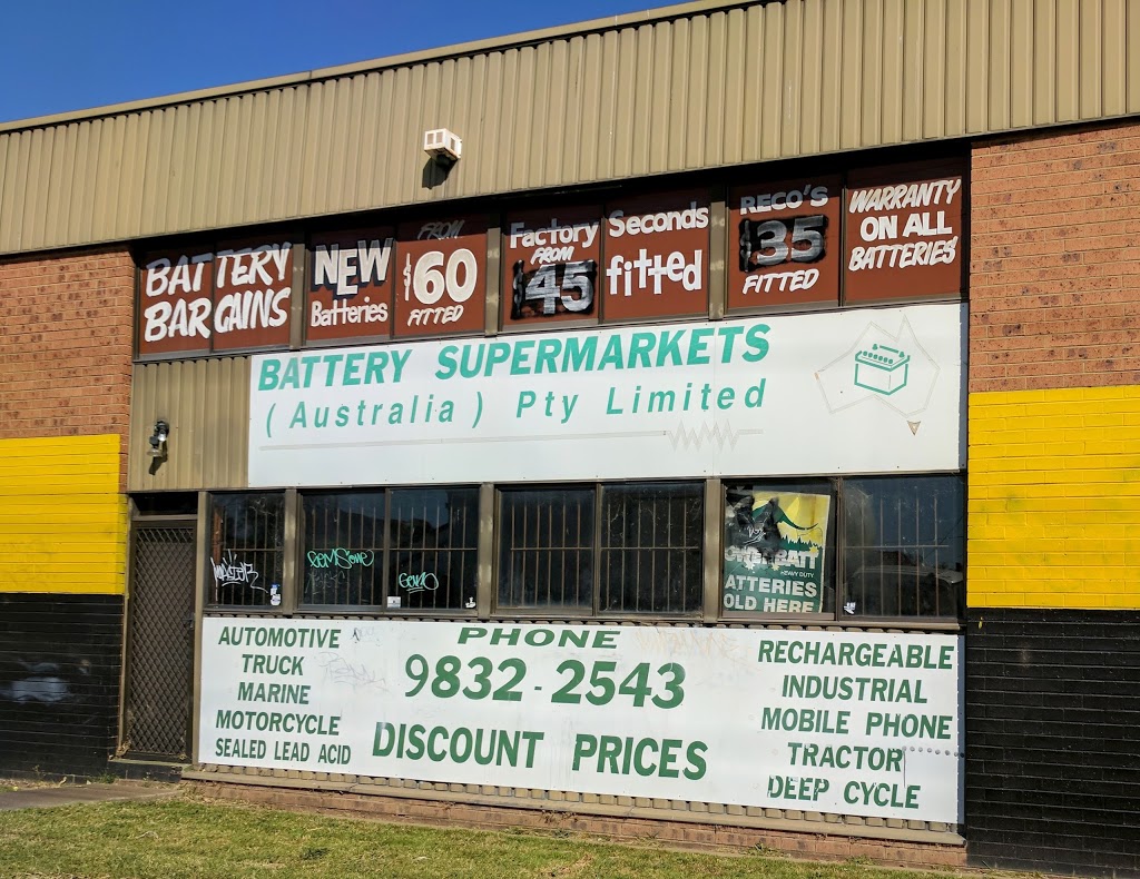 Battery Supermarkets | car repair | 41 Kurrajong Ave, Mount Druitt NSW 2770, Australia | 0298322543 OR +61 2 9832 2543