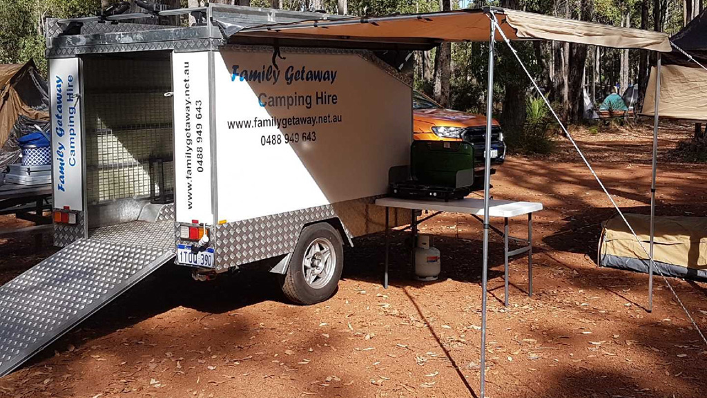 Family Getaway Caravan & Camping Hire | restaurant | 85 Gibbs Rd, Atwell WA 6164, Australia | 0488949643 OR +61 488 949 643