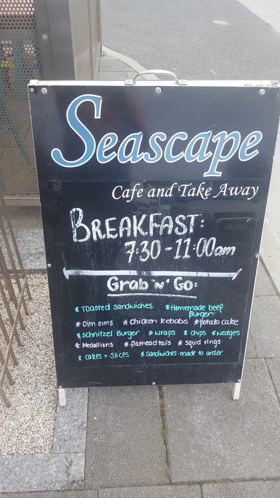 Seascape Cafe | cafe | 87 Main St, Bridport TAS 7262, Australia | 0363561534 OR +61 3 6356 1534