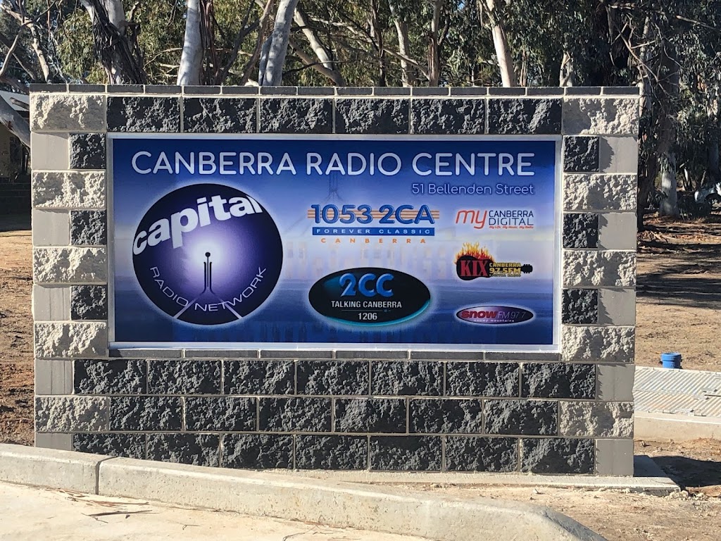 2CA and 2CC |  | Canberra Radio Centre, 51 Bellenden St, Crace ACT 2912, Australia | 0262411911 OR +61 2 6241 1911