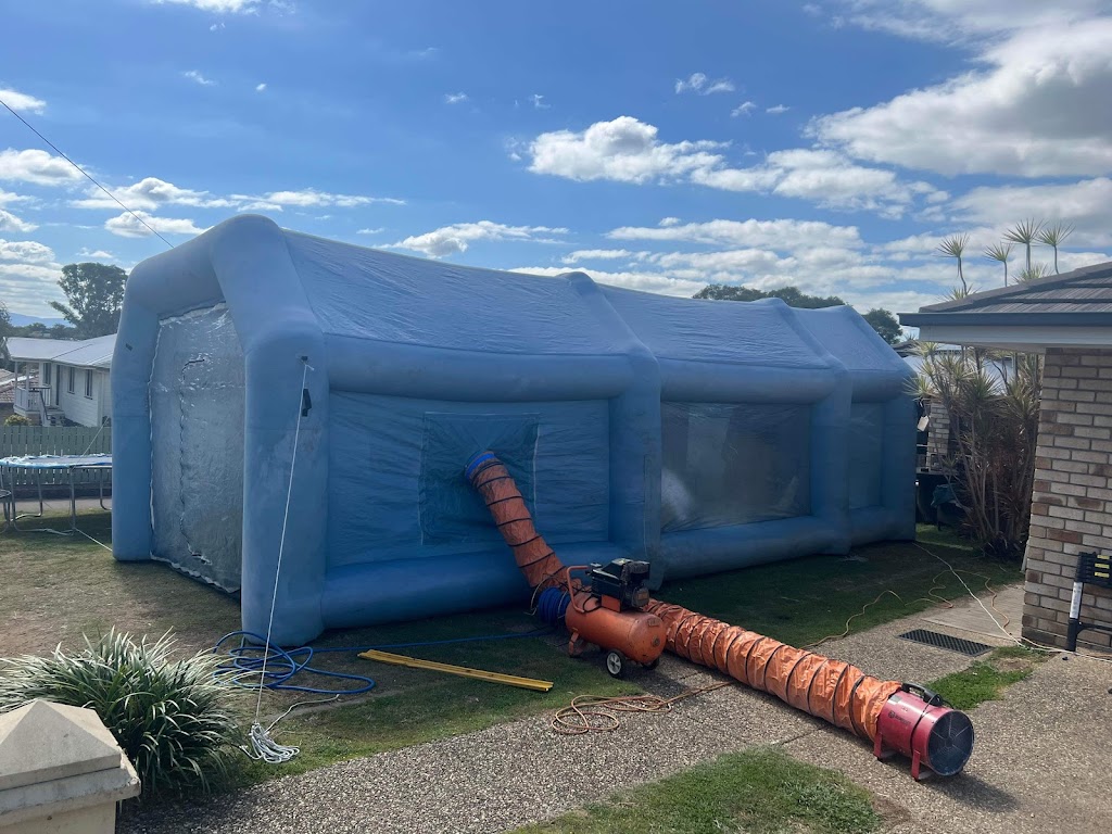 Blow It Up | Inflatable Spray Booth Hire | 30 Sandy Creek Ave, Camira QLD 4300, Australia | Phone: 1800 953 633