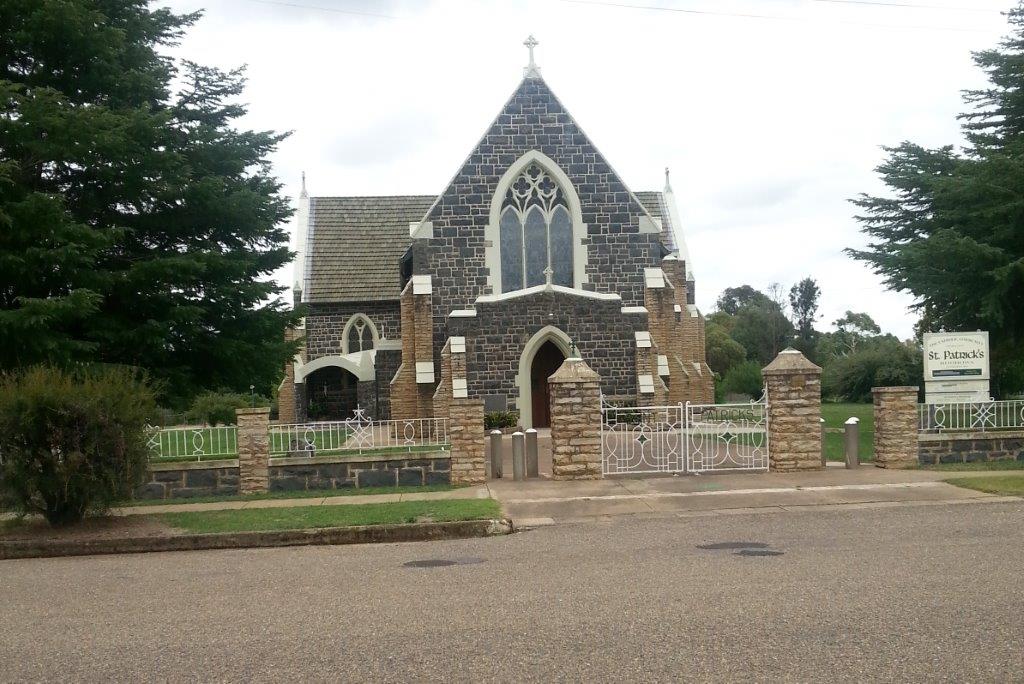 St. Patrick’s Catholic Church | church | 66 Queen St, Boorowa NSW 2586, Australia | 0438753030 OR +61 438 753 030