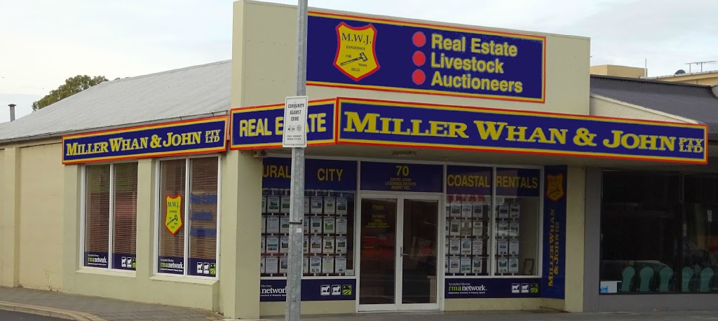 Miller Whan & John | 70 Commercial St W, Mount Gambier SA 5290, Australia | Phone: (08) 8723 1066