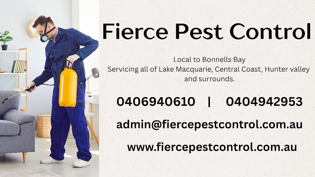Fierce Pest Control Lake Macquarie | 184 Grand Parade, Bonnells Bay NSW 2265, Australia | Phone: 0406 940 610