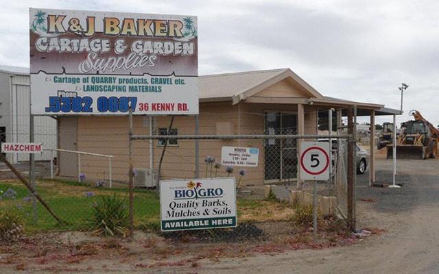 Baker K & J Cartage Pty Ltd | 36 Kenny Rd, Horsham VIC 3400, Australia | Phone: (03) 5382 0687