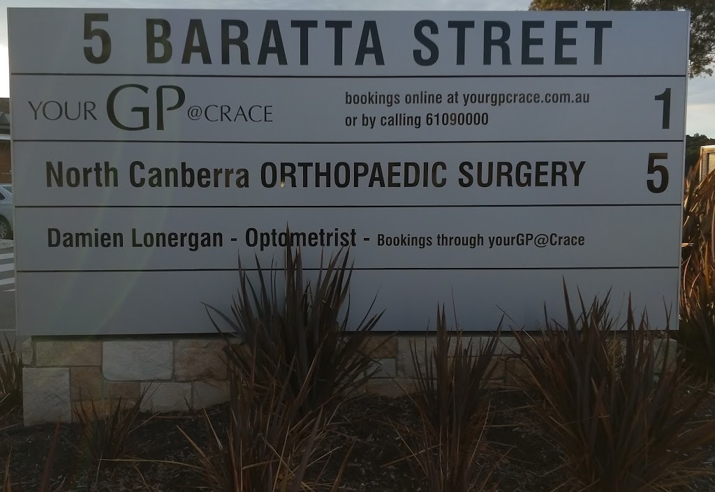 Damien Lonergan Optometrist | health | 1/5 Baratta St, Crace ACT 2911, Australia | 0456197016 OR +61 456 197 016