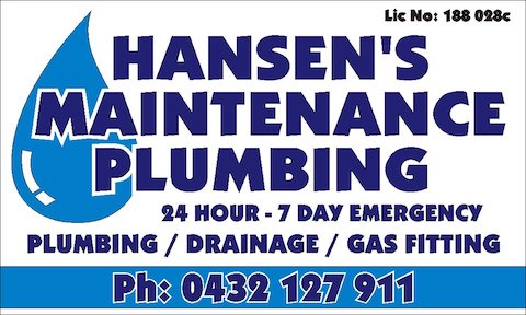 Hansens Maintenance Plumbing | plumber | 149 Rickard Rd, Daleys Point NSW 2257, Australia | 0432127911 OR +61 432 127 911