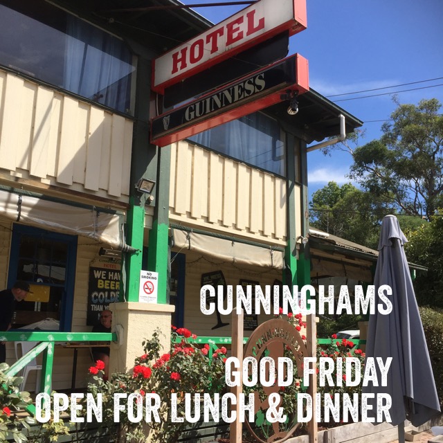 Cunninghams Hotel | restaurant | 2424 Warburton Hwy, Yarra Junction VIC 3797, Australia | 0359671080 OR +61 3 5967 1080