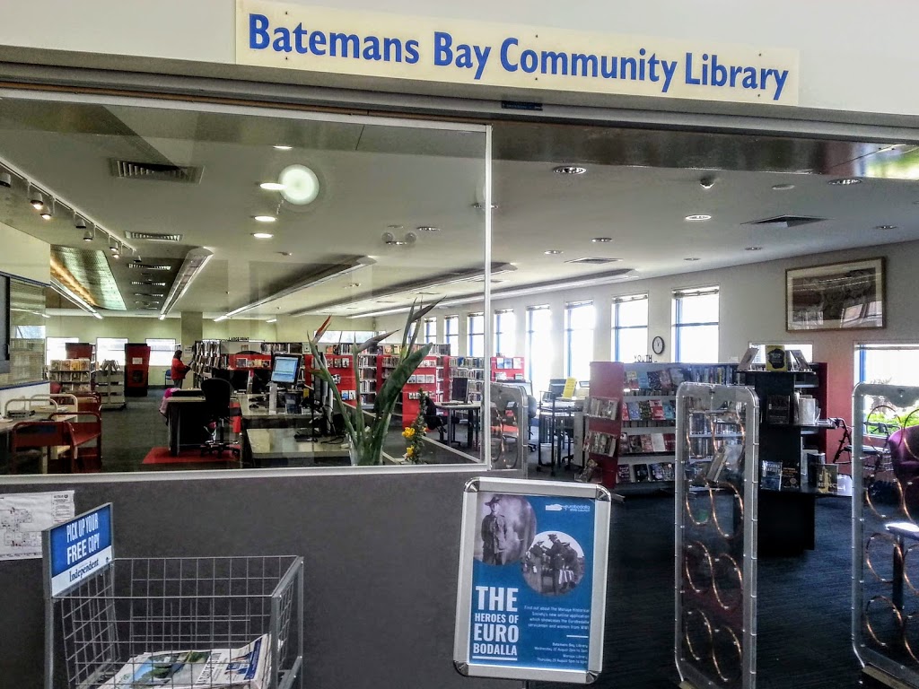 Batemans Bay Library | library | Hanging Rock Pl, Batemans Bay NSW 2536, Australia | 0244725850 OR +61 2 4472 5850