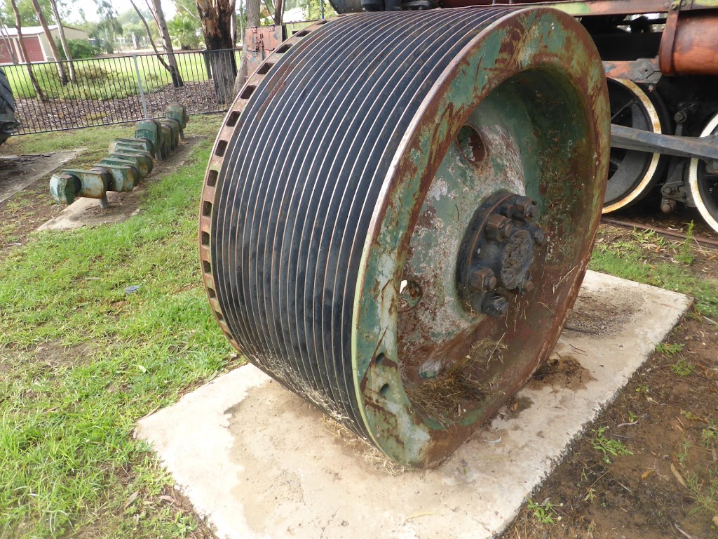 Steam train site | museum | Mitchell QLD 4465, Australia