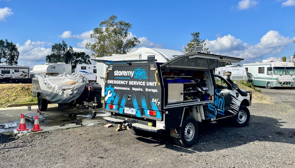 Store My Van Hobart | 404 Shark Point Rd, Penna TAS 7171, Australia | Phone: 0413 169 313